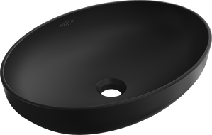 Mexen Cornelia lavabo de comptoir 50 x 36 cm, Noir mat - 21885085