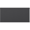 Mexen CC21 radiateur à panneaux 600 x 1000 mm, raccordement inférieur central, 1282 W, anthracite - W6C21-060-100-66