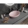 Mexen Cornelia lavabo sur plan 50 x 37 cm, rose mat - 21885044