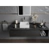 Mexen Goya lavabo de comptoir 35 x 35 cm, Blanc - 22183500