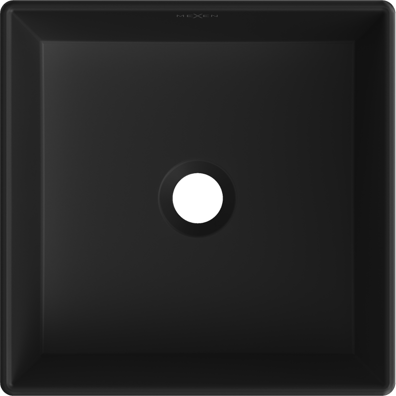 Mexen Goya vasque à poser 35 x 35 cm, noir mat - 22183585