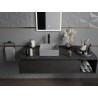 Mexen Goya lavabo à poser 35 x 35 cm, gris clair mat - 22183561