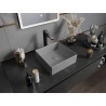 Mexen Goya lavabo à poser 35 x 35 cm, gris clair mat - 22183561
