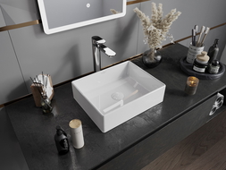 Mexen Goya lavabo de comptoir 40 x 32 cm, Blanc - 22184000