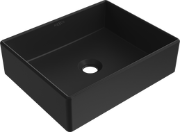 Mexen Goya lavabo de comptoir 40 x 32 cm, Noir mat - 22184085