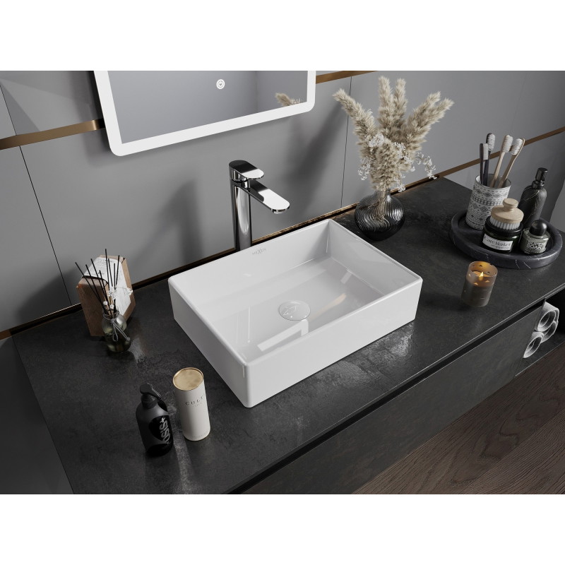Mexen Goya lavabo sur comptoir 45 x 32 cm, blanc - 22184500