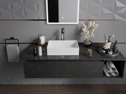 Mexen Goya lavabo de comptoir 45 x 32 cm, Blanc - 22184500
