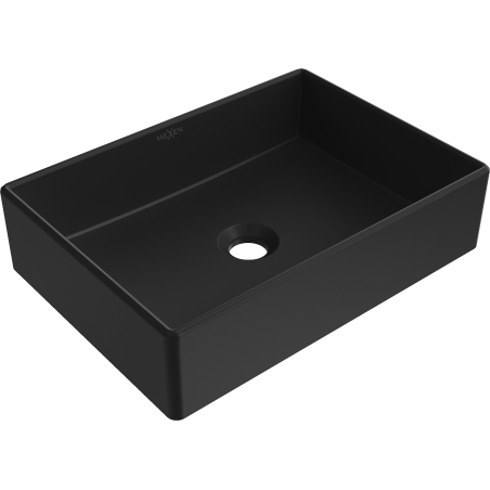 Mexen Goya lavabo de comptoir 45 x 32 cm, Noir mat - 22184585