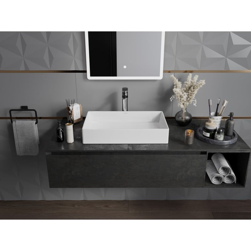 Mexen Goya lavabo sur plan 60 x 37 cm, blanc - 22186000