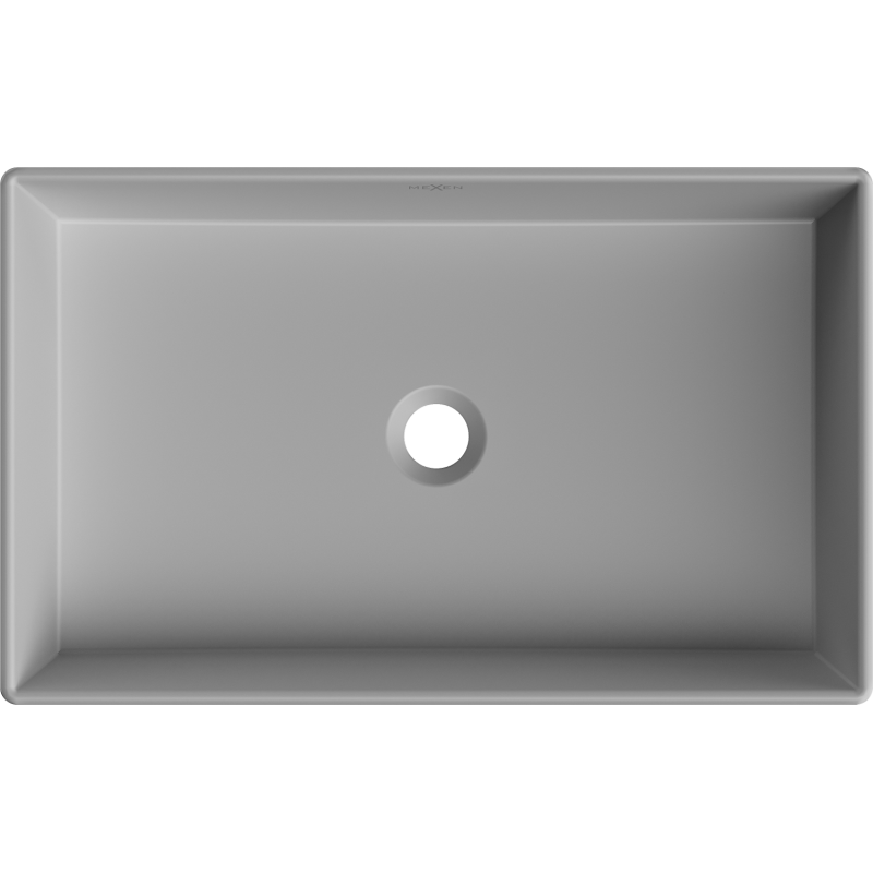 Mexen Goya lavabo à poser 60 x 37 cm, gris clair mat- 22186061