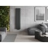 Mexen Dallas radiateur décoratif 1600 x 360 mm, 1039 W, anthracite - W214-1600-360-00-66