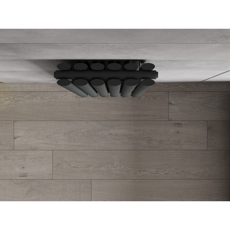 Mexen Dallas radiateur décoratif 1600 x 360 mm, 1039 W, anthracite - W214-1600-360-00-66