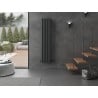 Mexen Dallas radiateur décoratif 1600 x 360 mm, 1039 W, anthracite - W214-1600-360-00-66