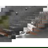 Mexen Dallas radiateur décoratif 1600 x 360 mm, 1039 W, anthracite - W214-1600-360-00-66