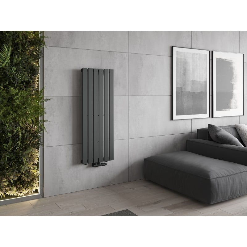 Mexen Boston radiateur décoratif 1200 x 452 mm, 611 W, anthracite - W213-1200-452-00-66