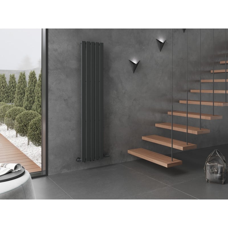 Mexen Boston radiateur décoratif 1800 x 376 mm, 740 W, anthracite - W213-1800-376-01-66