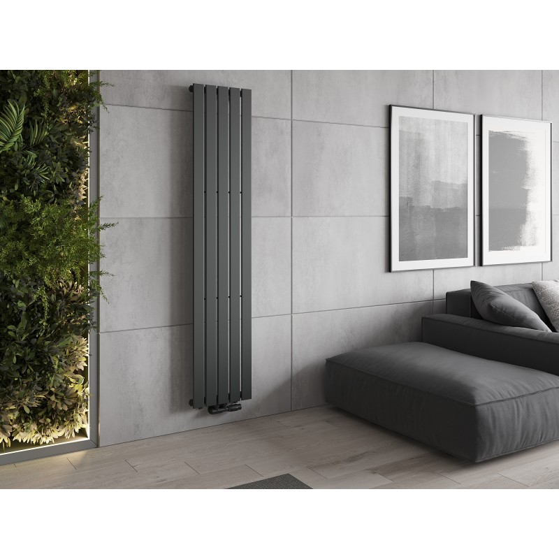 Mexen Boston radiateur décoratif 1800 x 376 mm, 740 W, anthracite - W213-1800-376-01-66