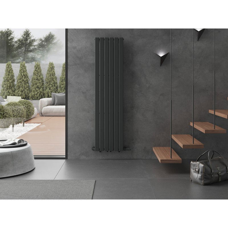 Mexen Boston radiateur décoratif 1800 x 452 mm, 888 W, anthracite - W213-1800-452-00-66