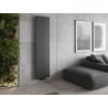 Radiateur décoratif Mexen Boston 1800 x 452 mm, 888 W, anthracite - W213-1800-452-00-66