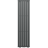 Radiateur décoratif Mexen Boston 1800 x 452 mm, 888 W, anthracite - W213-1800-452-00-66