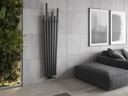 Radiateur décoratif Mexen Omaha 1800 x 420 mm, 655 W, anthracite - W208-1800-420-00-66