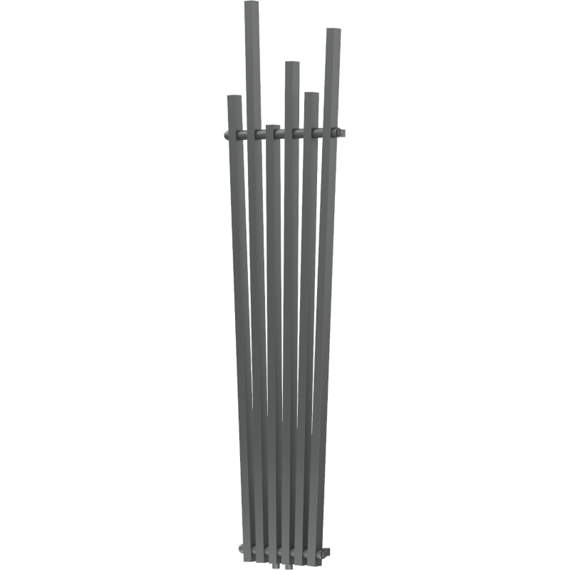 Mexen Omaha radiateur décoratif 1800 x 420 mm, 655 W, anthracite - W208-1800-420-00-66
