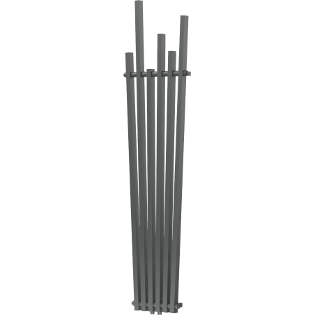 Radiateur décoratif Mexen Omaha 1800 x 420 mm, 655 W, anthracite - W208-1800-420-00-66