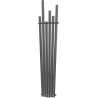 Radiateur décoratif Mexen Omaha 1800 x 420 mm, 655 W, anthracite - W208-1800-420-00-66
