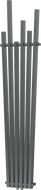 Radiateur décoratif Mexen Omaha 1800 x 420 mm, 655 W, anthracite - W208-1800-420-00-66