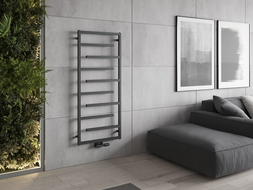 Mexen Orlando radiateur décoratif 1380 x 600 mm, 445 W, anthracite - W207-1380-600-00-66