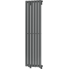 Radiateur décoratif Mexen Oregon 1200 x 360 mm, 417 W, anthracite - W202-1200-350-00-66