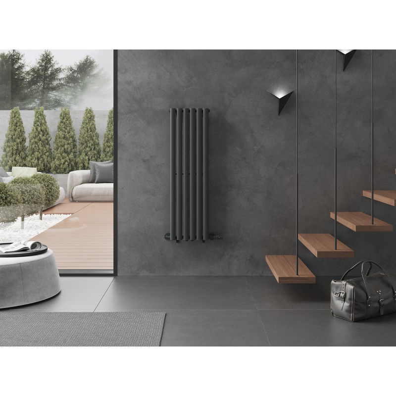 Mexen Oregon radiateur décoratif 1200 x 360 mm, 417 W, anthracite - W202-1200-350-00-66