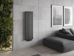 Mexen Oregon radiateur décoratif 1200 x 360 mm, 417 W, anthracite - W202-1200-350-00-66
