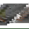 Mexen Oregon radiateur décoratif 1800 x 360 mm, 604 W, anthracite - W202-1800-350-00-66