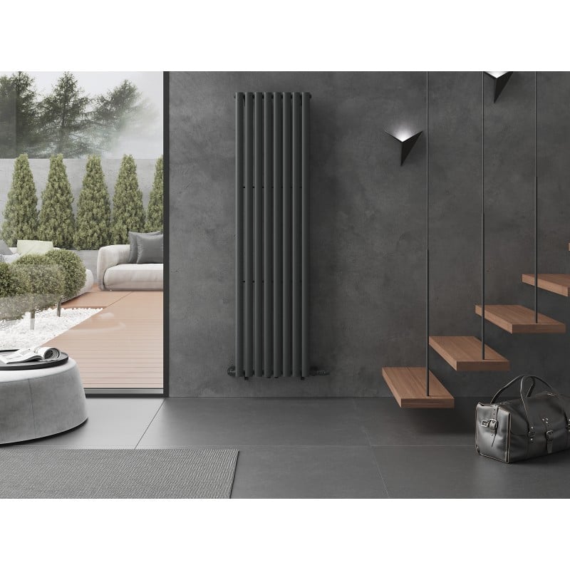 Mexen Oregon radiateur décoratif 1800 x 480 mm, 805 W, anthracite - W202-1800-490-00-66