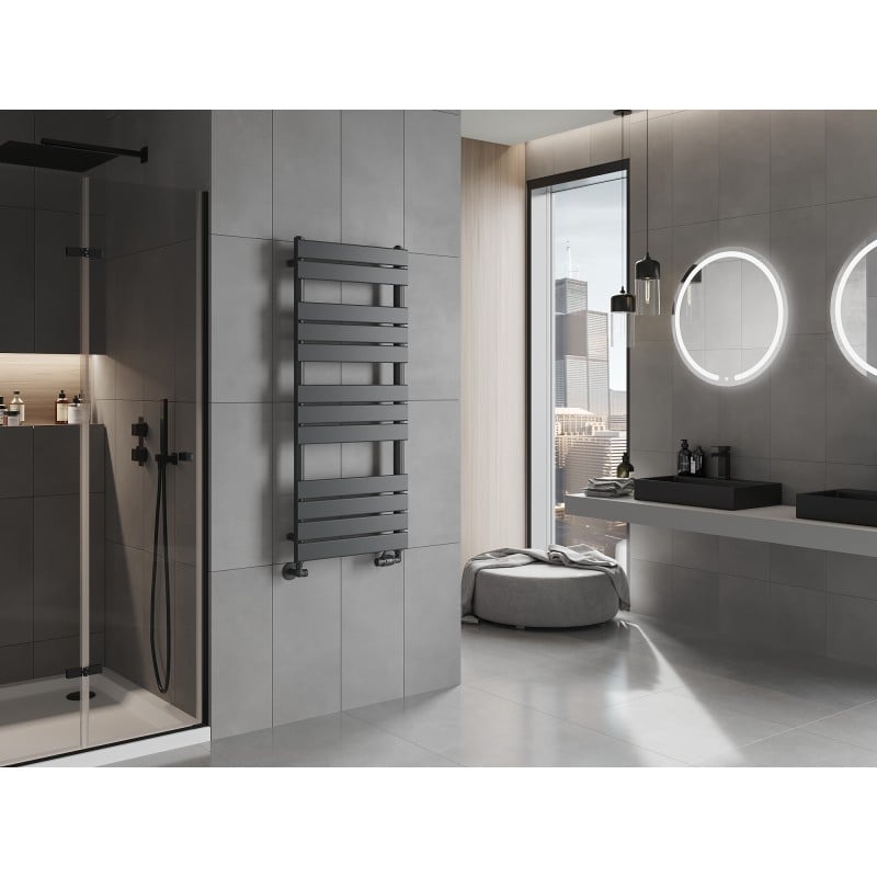 Mexen Ceres radiateur de salle de bain 1200 x 500 mm, 610 W, anthracite - W111-1200-500-00-66
