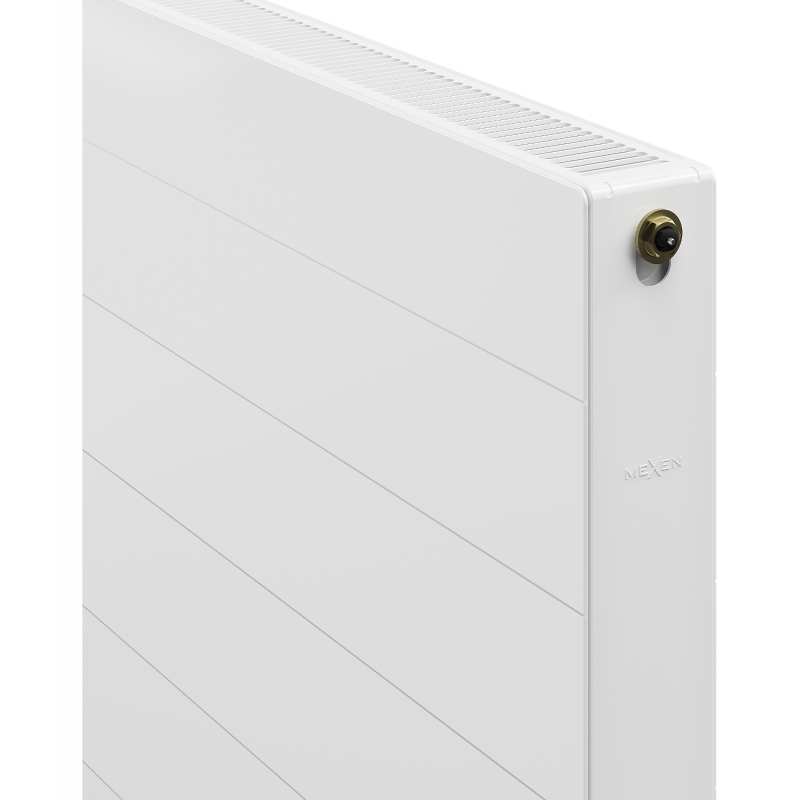 Mexen Line CCL21 radiateur à panneau 600 x 1300 mm, raccordement inférieur central, 1572 W, blanc - W6C21L-060-130-00