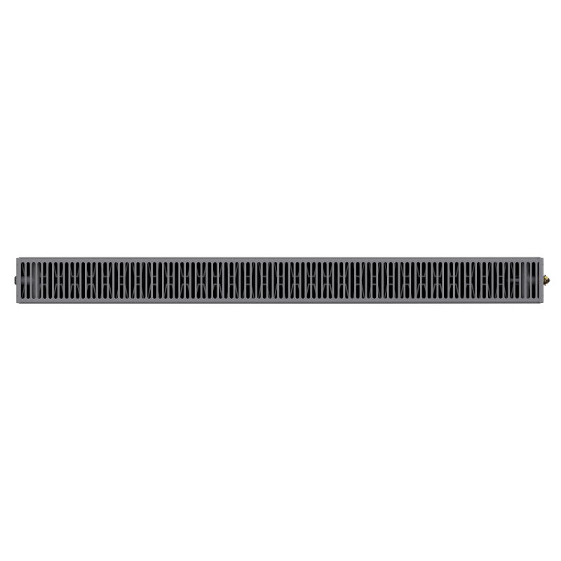 Mexen CC22 radiateur plat 500 x 3000 mm, raccordement inférieur central, 4274 W, anthracite - W6C22-050-300-66