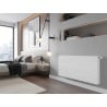Mexen Line CCL22 radiateur à panneaux 300 x 700 mm, raccordement inférieur central, 630 W, blanc - W6C22L-030-070-00