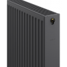 Radiateur Mexen CC22, 600 x 2200 mm, connexion inférieure centrale, 3636 W, anthracite - W6C22-060-220-66