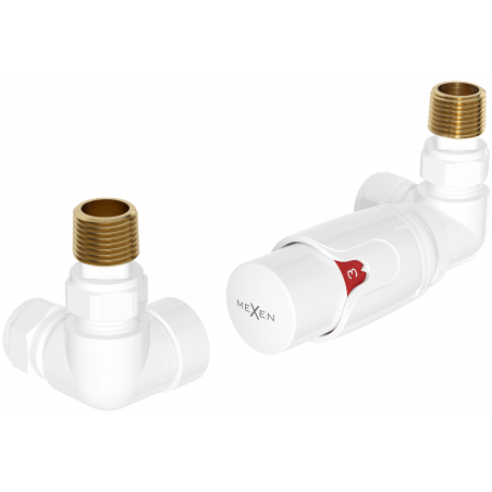 Mexen G00 ensemble thermostatique axial, blanc - W903-900-20