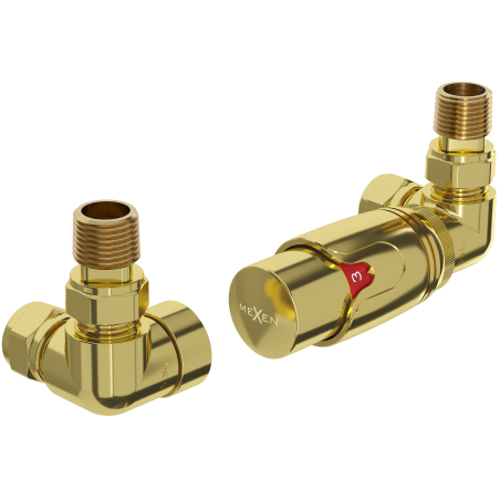 Mexen G00 ensemble thermostatique axial, doré - W903-900-50
