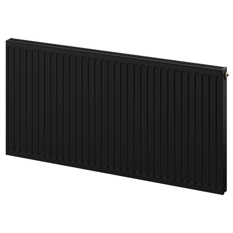 Mexen CC11 radiateur à panneau 400 x 600 mm, connexion inférieure centrale, 389 W, noir - W6C11-040-060-70