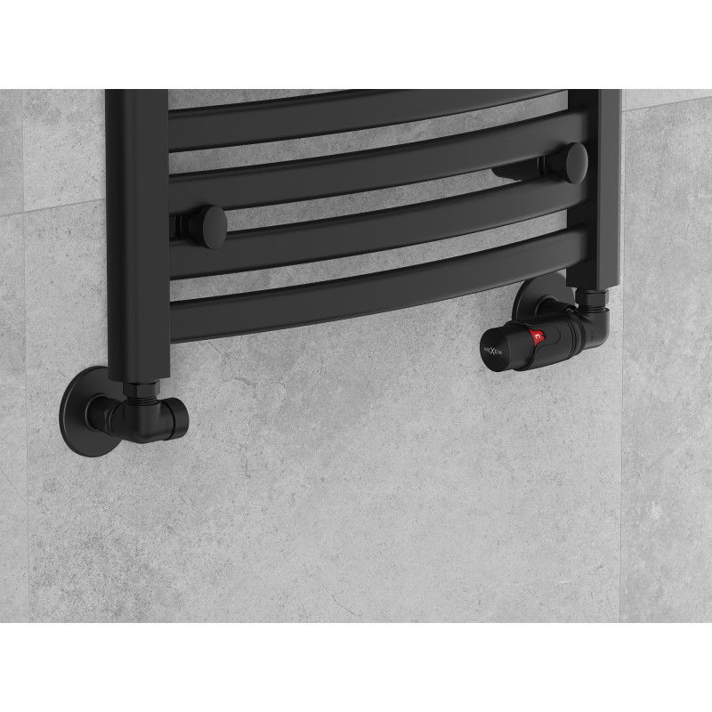 Mexen G00 ensemble thermostatique axial avec cache R, noir - W903-900-904-70