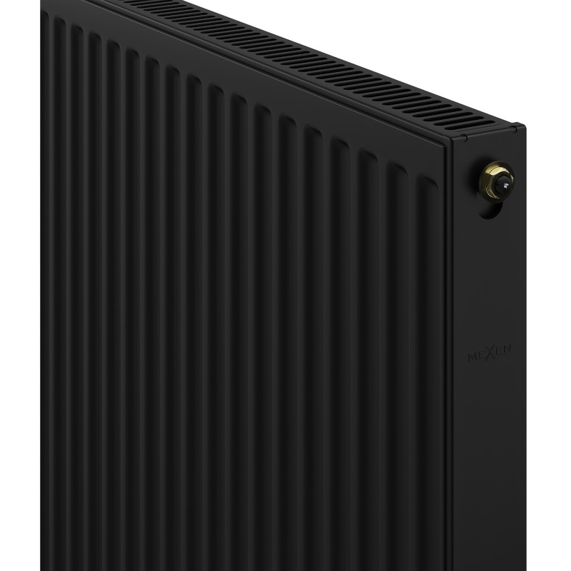 Mexen CC11 radiateur à panneau 600 x 2000 mm, connexion inférieure centrale, 1867 W, noir - W6C11-060-200-70