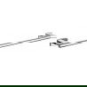 Mexen Zoja porte-serviettes, Chrome - 7019124-00
