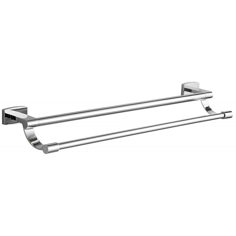 Mexen Zoja double porte-serviettes, Chrome - 7019125-00