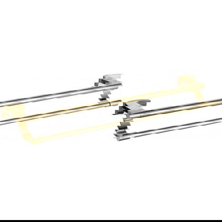 Mexen Zoja double porte-serviettes, Or - 7019125-50