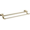 Mexen Zoja double porte-serviettes, doré - 7019125-50