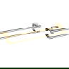 Mexen Zoja double porte-serviettes, Or - 7019125-50